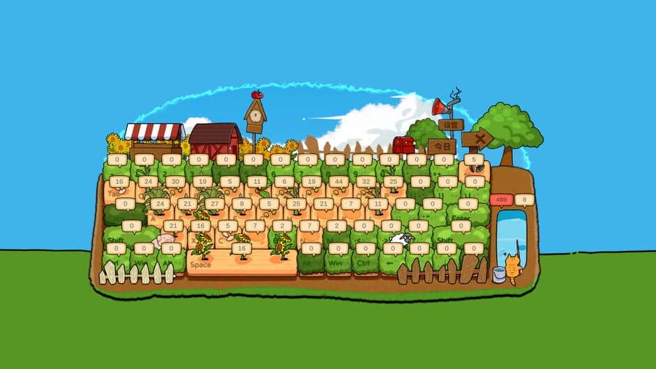 Typing Farmer screenshot