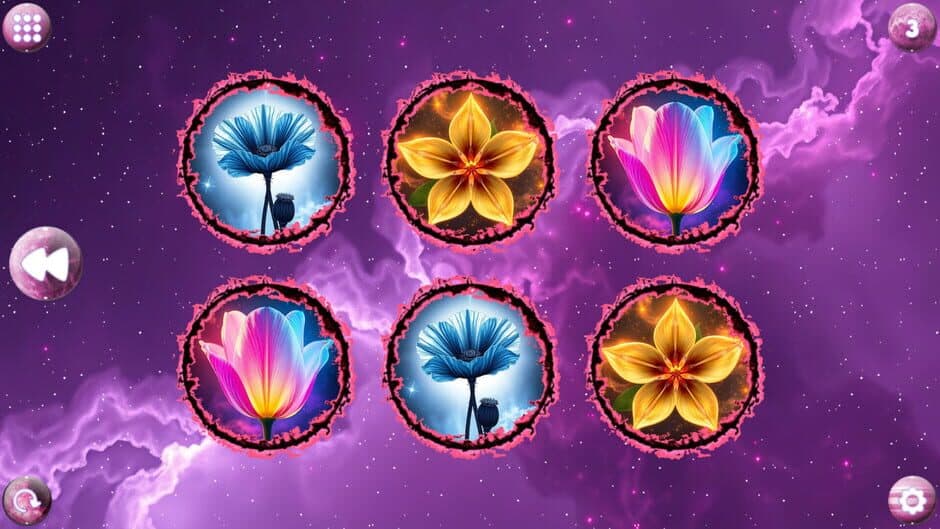 Space Memory: Flowers screenshot