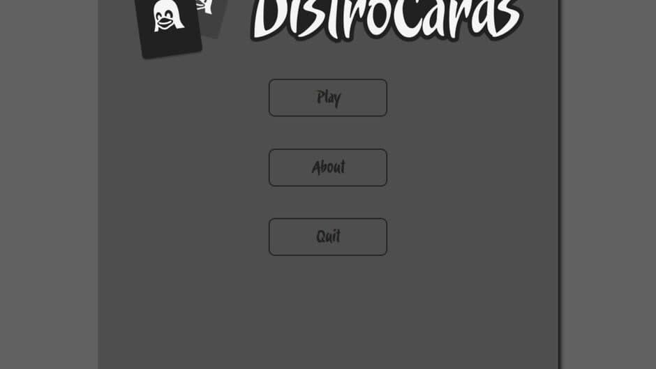 DistroCards screenshot