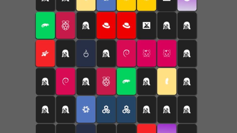 DistroCards screenshot