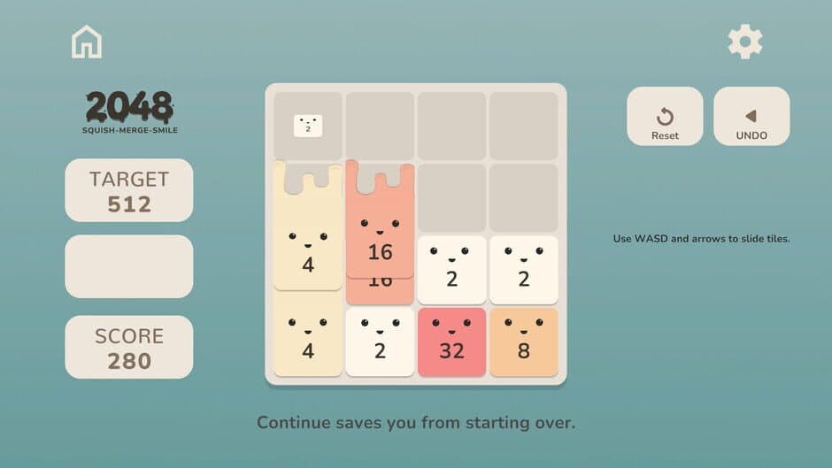 2048 screenshot