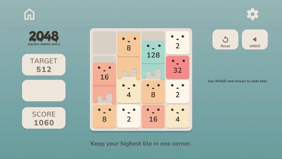 2048 screenshot