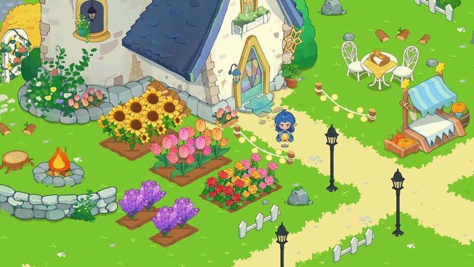 Blossom’s Grove: An English-learning Game screenshot