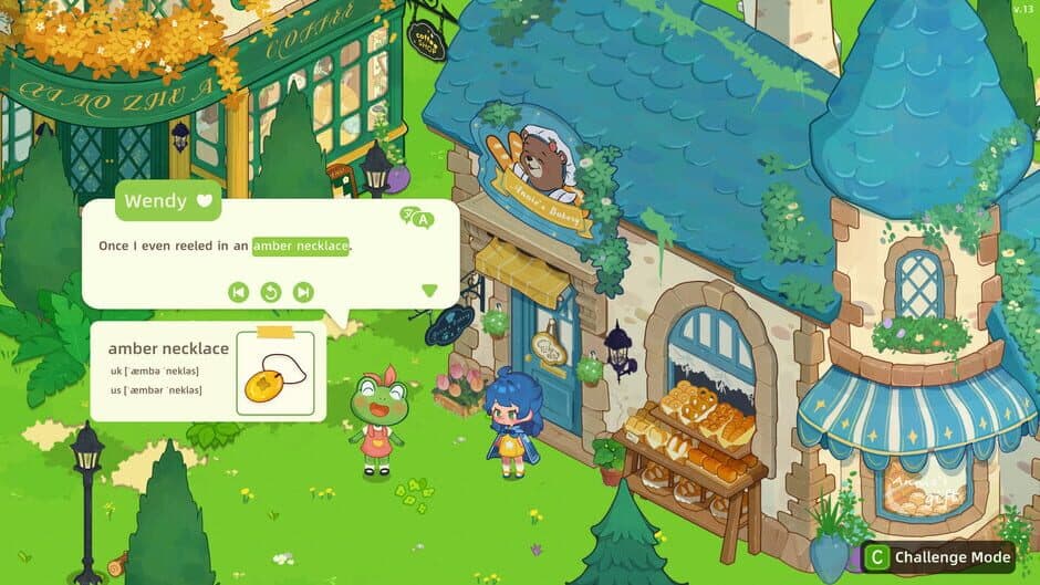 Blossom’s Grove: An English-learning Game screenshot