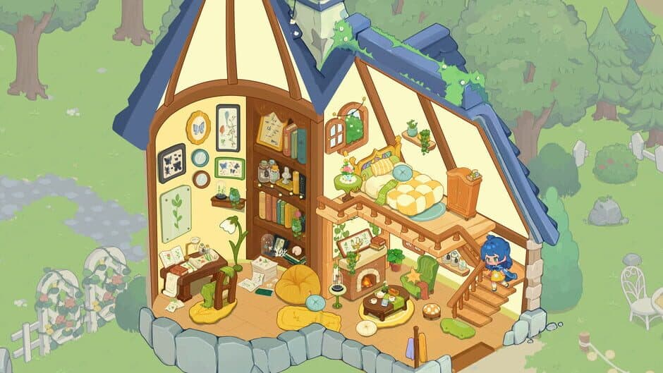 Blossom’s Grove: An English-learning Game screenshot