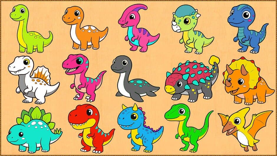 Crayon Little Dino screenshot