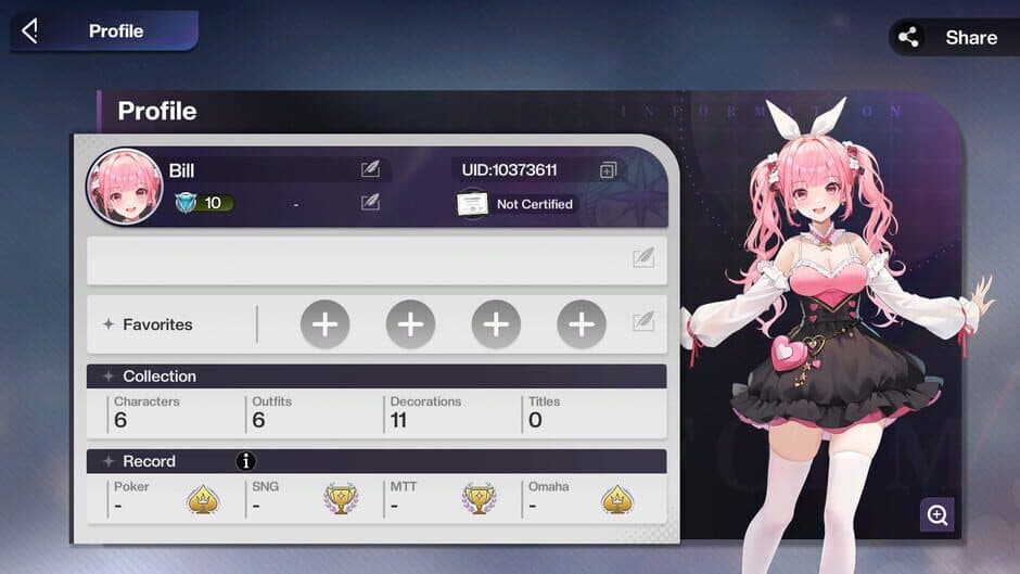 Poker Fate screenshot