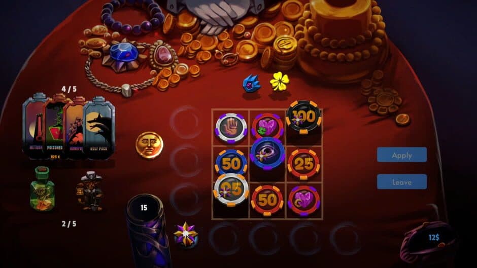 Tokens screenshot