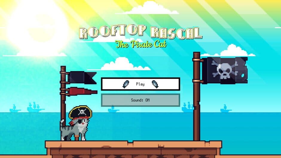 Rooftop Rascal: The Pirate Cat screenshot