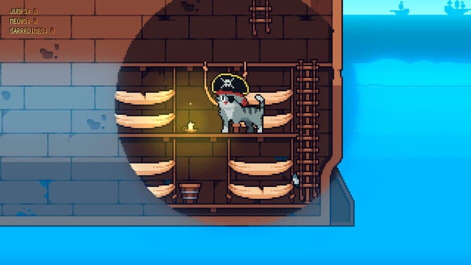 Rooftop Rascal: The Pirate Cat screenshot