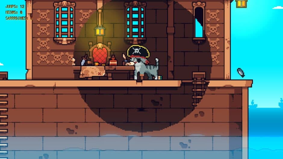 Rooftop Rascal: The Pirate Cat screenshot