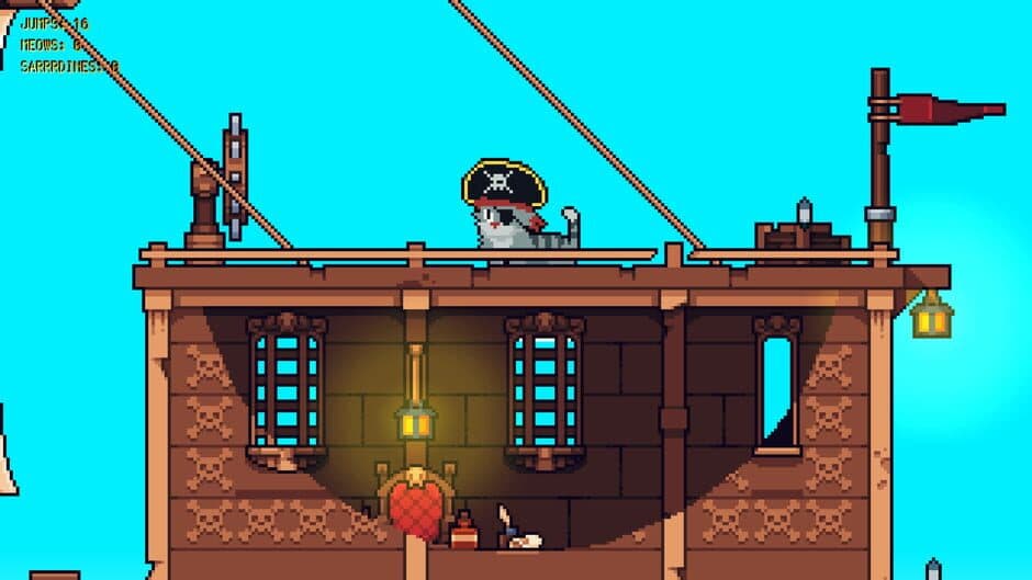 Rooftop Rascal: The Pirate Cat screenshot