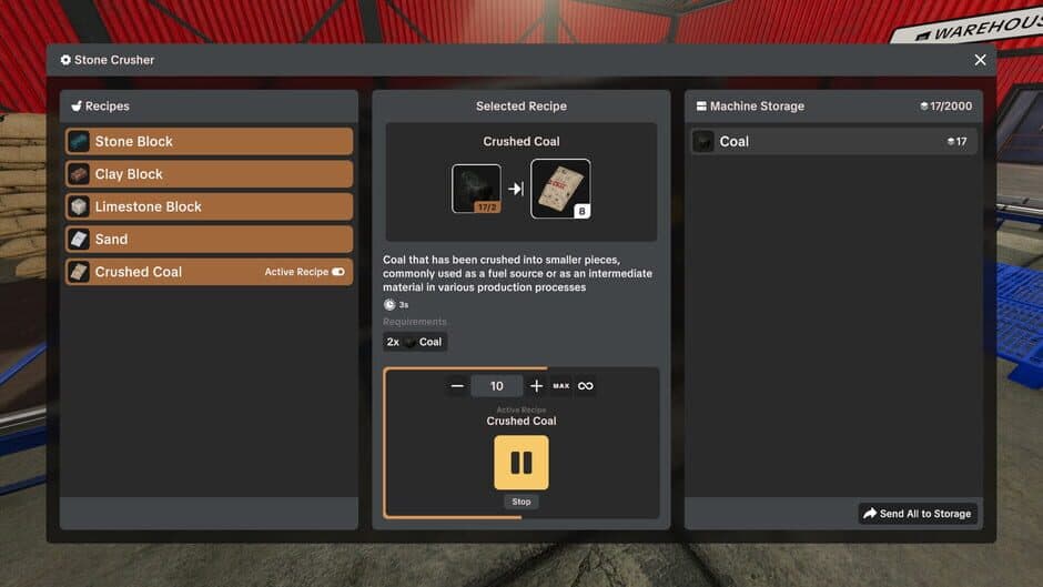 Ore Factory Squad screenshot