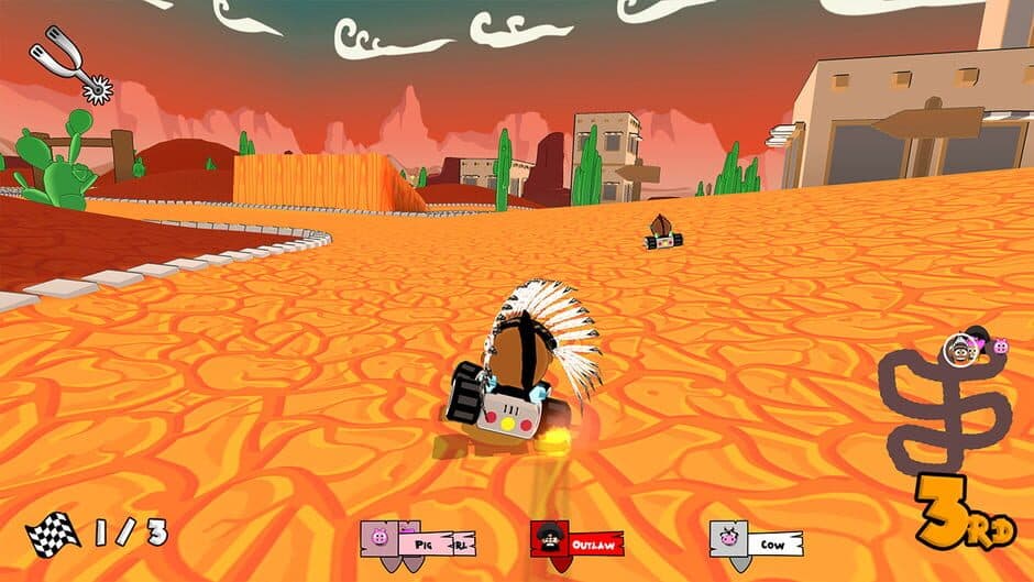 Cowboy Kart screenshot