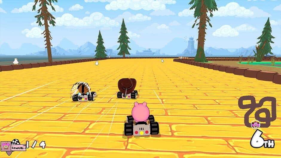 Cowboy Kart screenshot