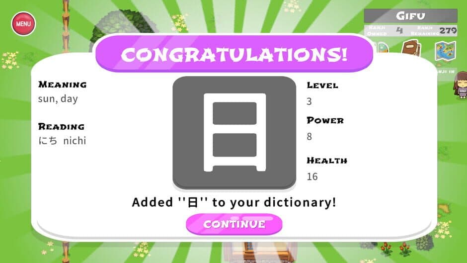 Sakura Kanji Ketchi screenshot