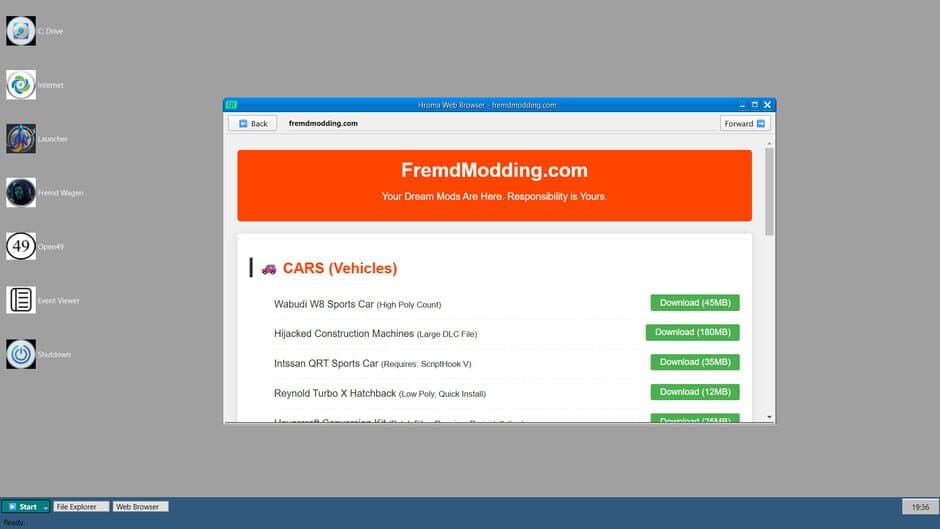 Fremd Wagen: Mod Chaos screenshot