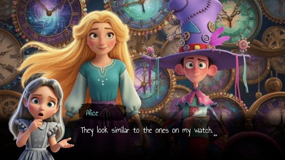 The Kingdom of the Golden Thread and the MadClocks screenshot