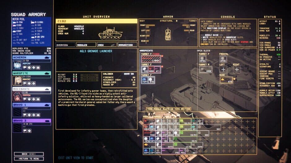 Armaphract screenshot