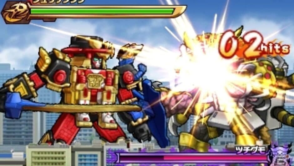 Shuriken Sentai Ninninger: Game de Wasshoi!! screenshot