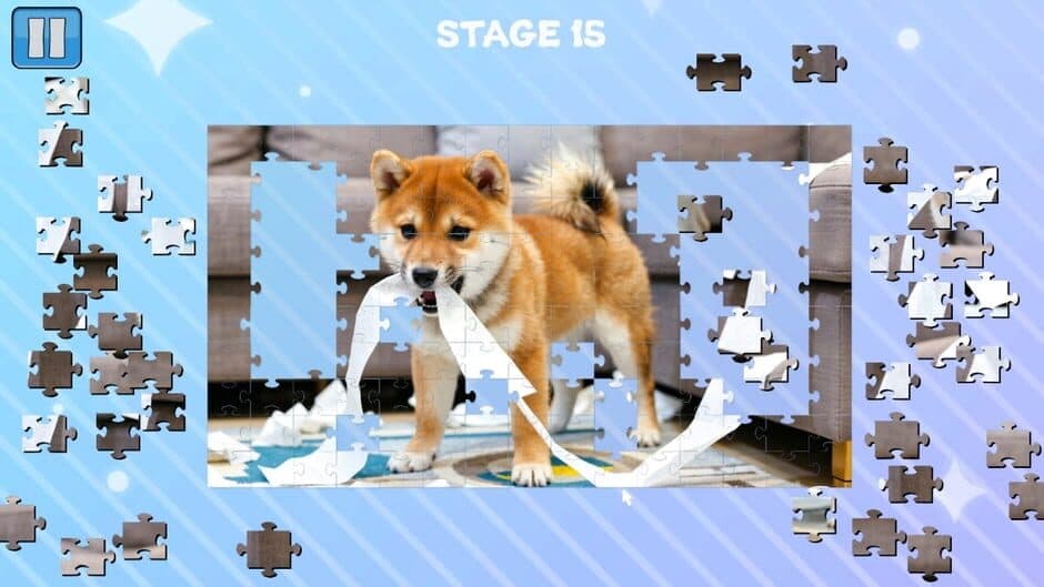 Dog Jigsaw from Japan screenshot