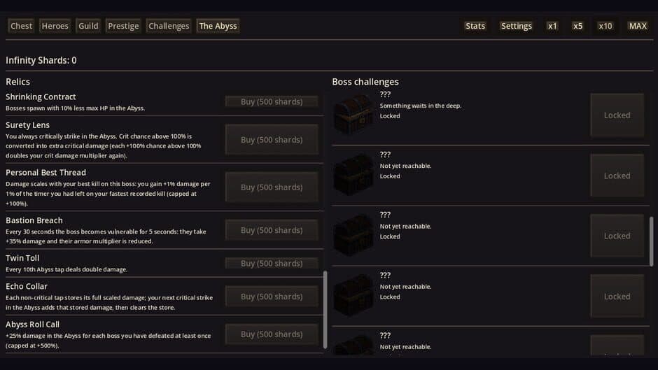 Treasure Clicker screenshot