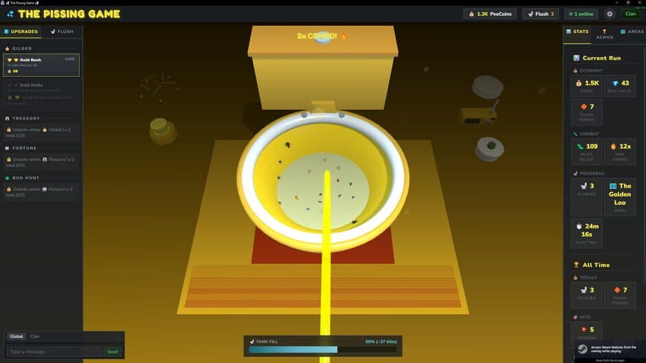The Pissing Game screenshot
