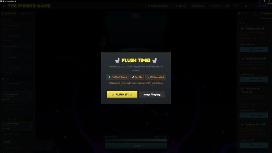 The Pissing Game screenshot