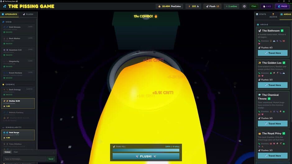 The Pissing Game screenshot