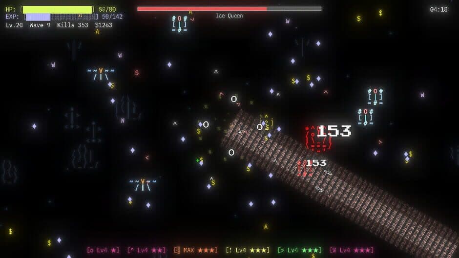 ASCII Survivors screenshot