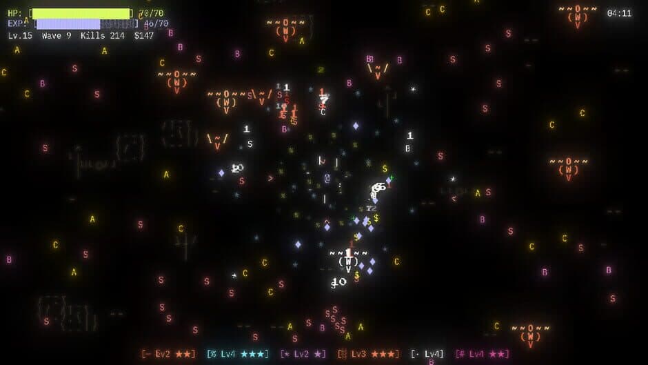ASCII Survivors screenshot