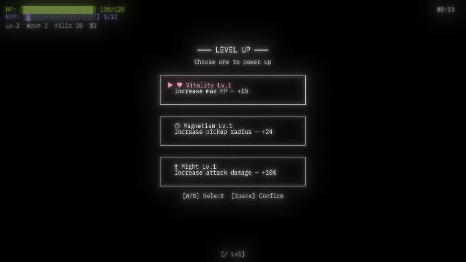 ASCII Survivors screenshot