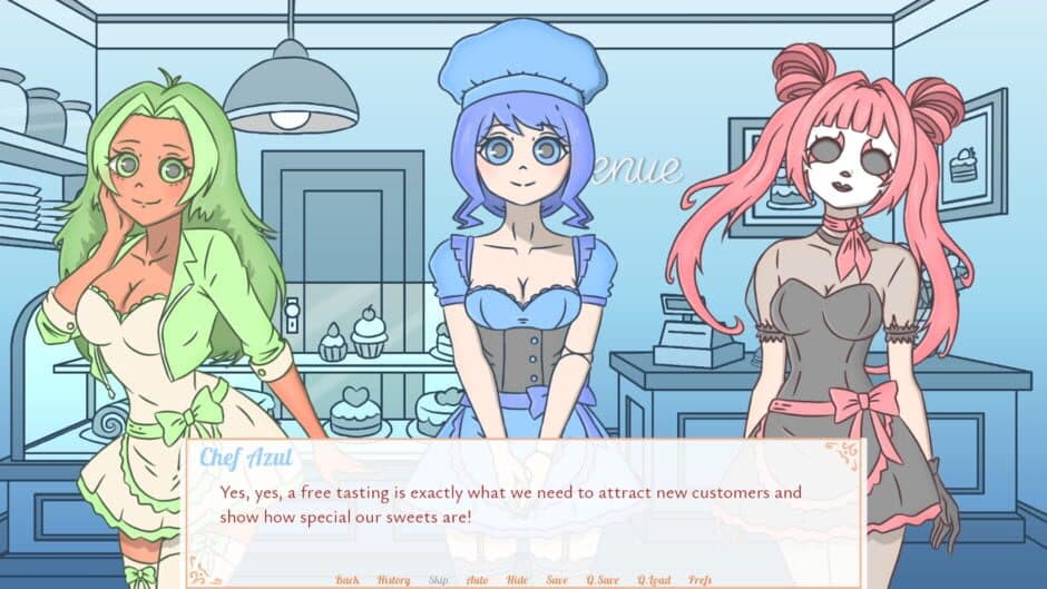 Three Misses Confectionery screenshot