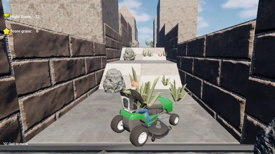 Lawnmower Runner screenshot