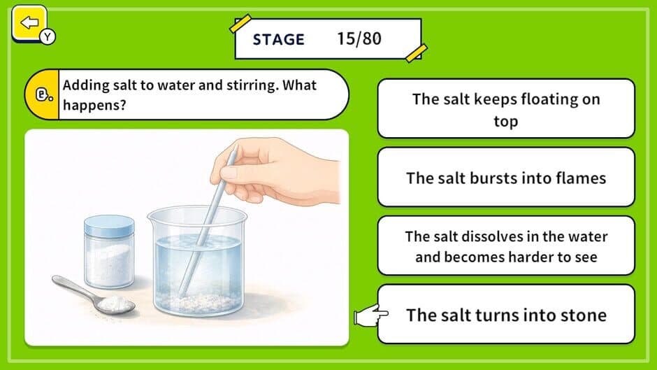 Amazing Lab! Science Experiments Quiz screenshot