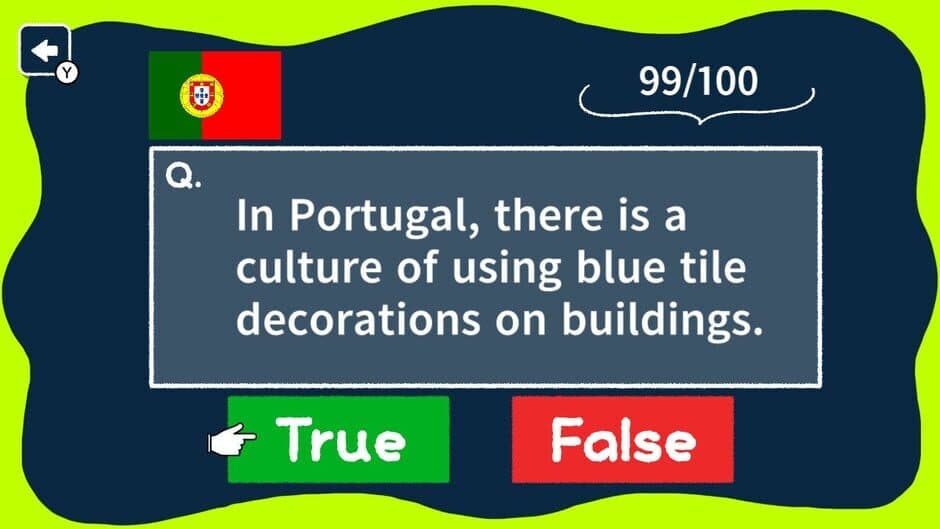 Amazing Facts World Culture True or False Quiz screenshot