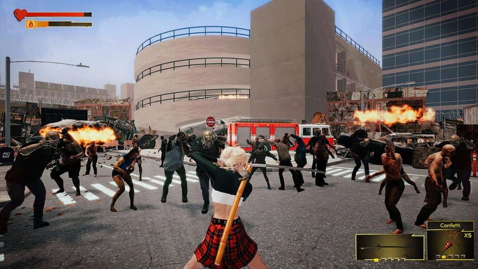 Cherry Girls vs. Zombie Carnage: Brutal Anime Kawaii screenshot