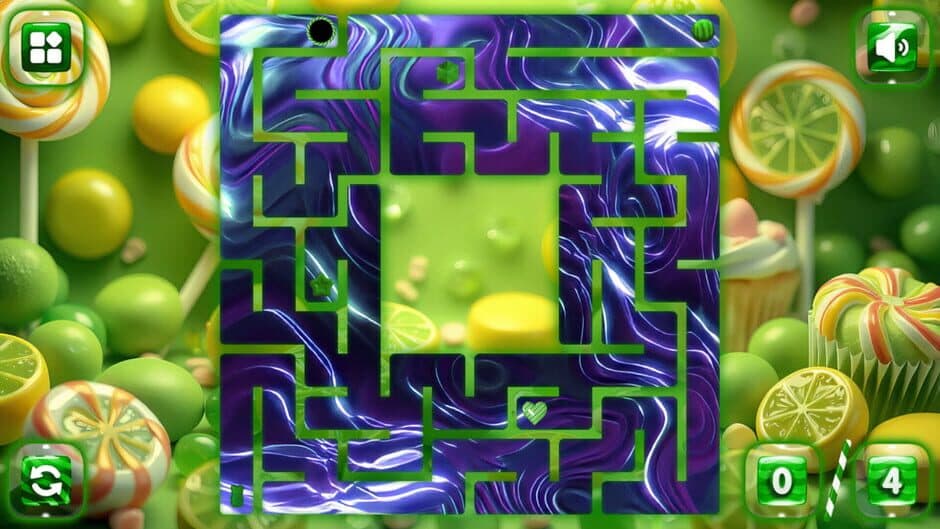 Sweetie Candy Maze: Lime screenshot