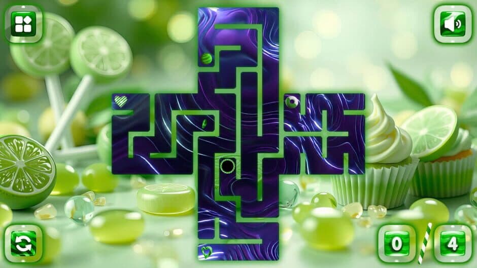 Sweetie Candy Maze: Lime screenshot