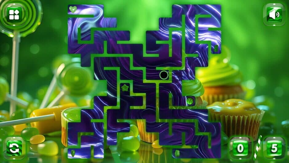 Sweetie Candy Maze: Lime screenshot