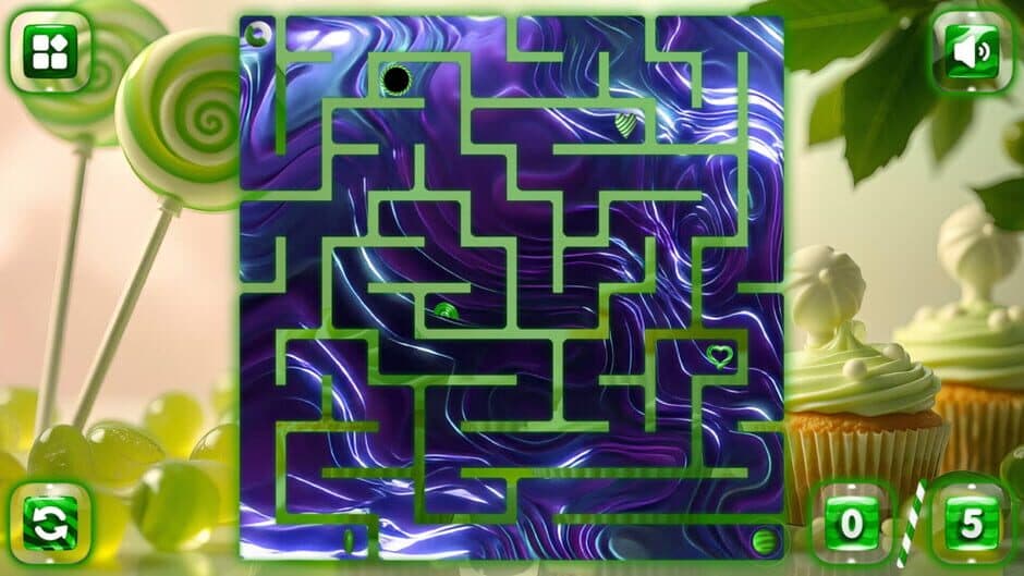 Sweetie Candy Maze: Lime screenshot