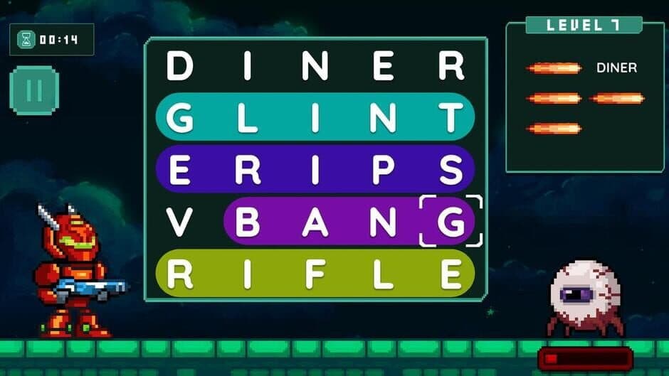 Word Quest: Cyberpunk screenshot