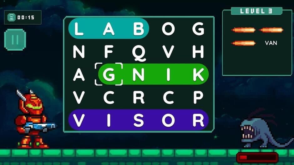 Word Quest: Cyberpunk screenshot