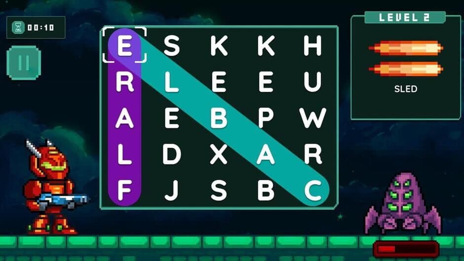 Word Quest: Cyberpunk screenshot