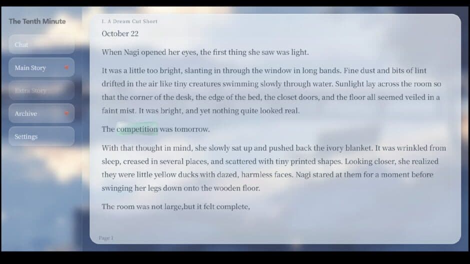 The Tenth Minute screenshot