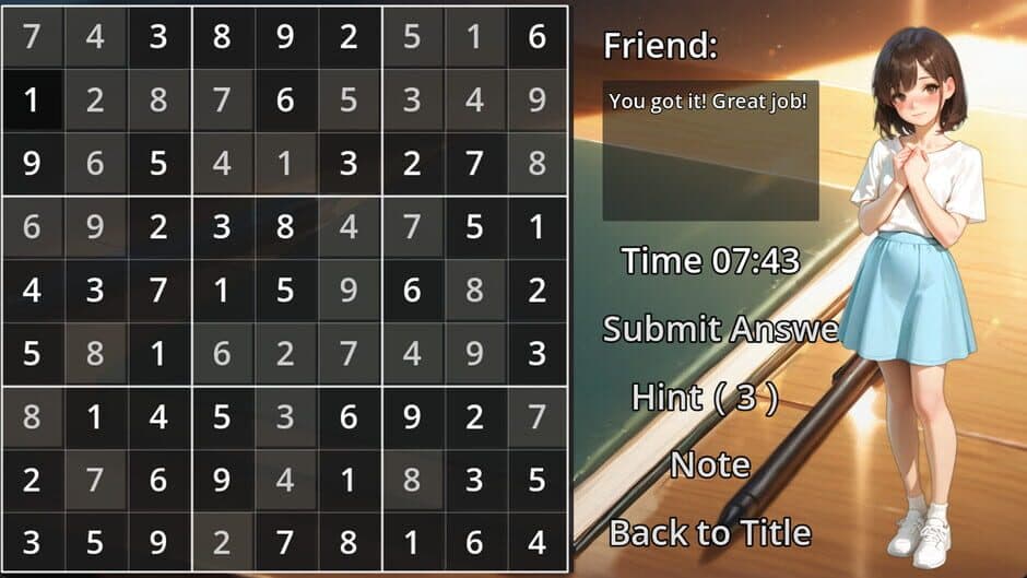 Mesudoku screenshot