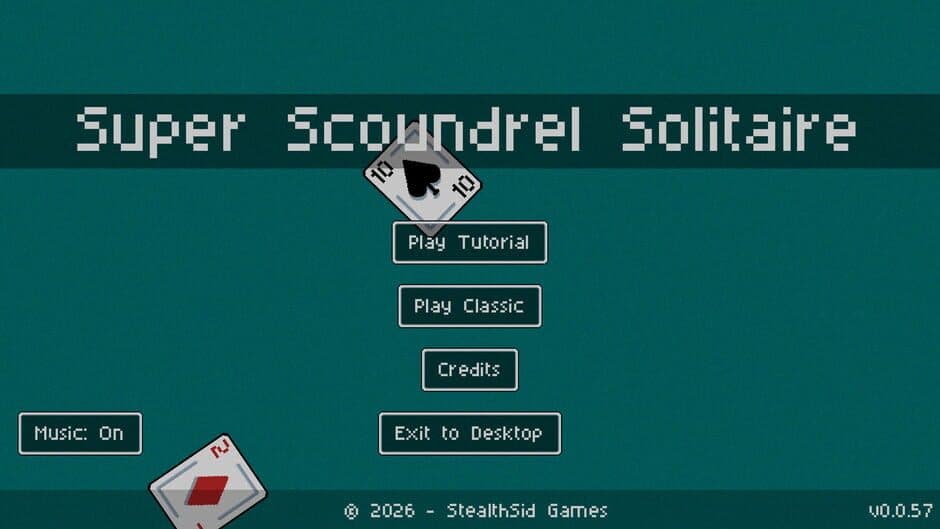 Super Scoundrel Solitaire screenshot