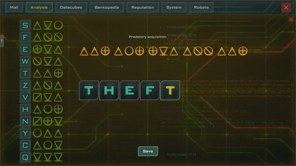 Infogrind screenshot
