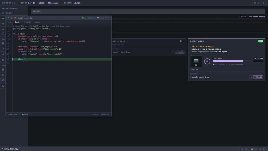 Code: Terraform screenshot