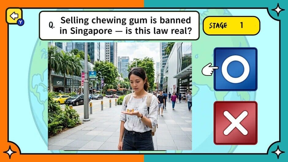 Surprising Laws Around the World True or False Quiz screenshot